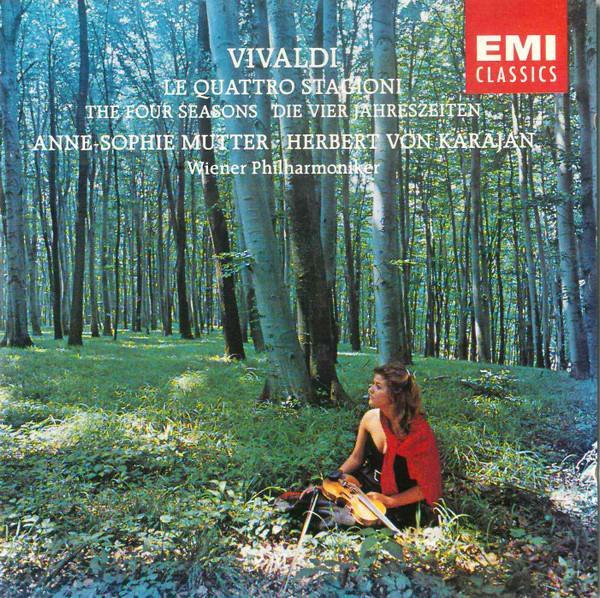 Antonio Vivaldi, Herbert von Karajan, Wiener Philharmoniker, Anne-Sophie Mutter - Le Quattro Stagioni = The Four Seasons = Die Vier Jahreszeiten