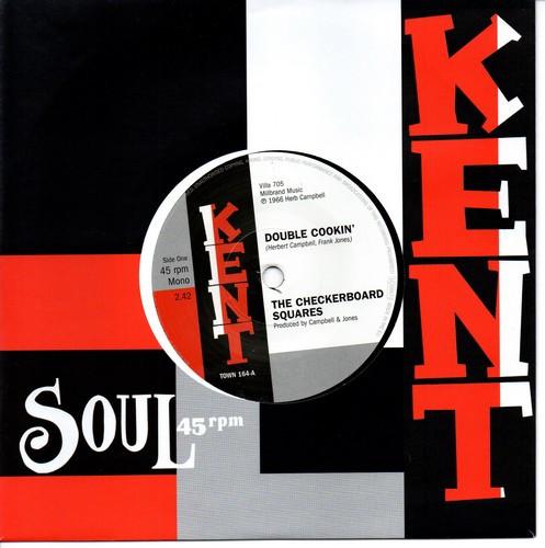 Checkerboard Squares, The Tandels - Double Cookin' / Is It Love Baby