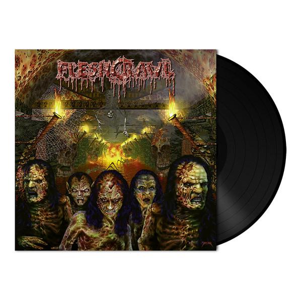 Fleshcrawl - As Blood Rains From The Sky ... We Walk The Path Of Endless Fire