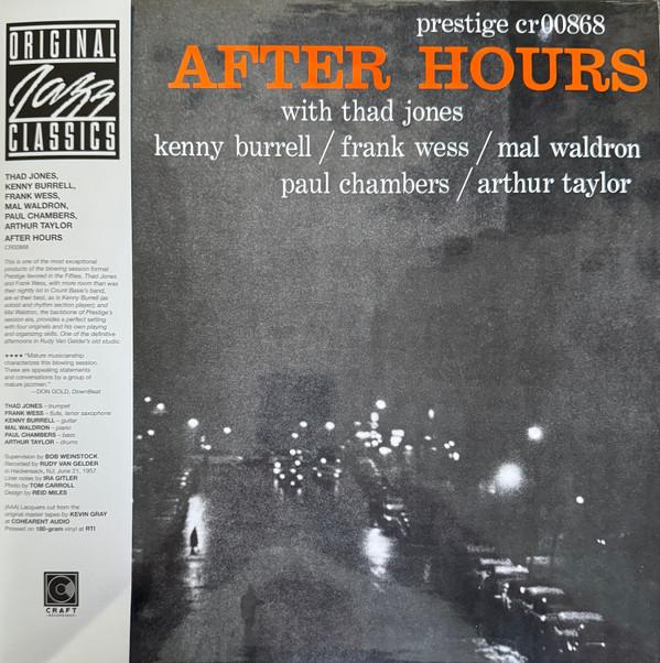 Frank Wess, Kenny Burrell, Paul Chambers (3), Mal Waldron, Art Taylor, Thad Jones - After Hours