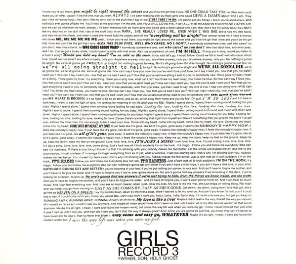 Girls (5) - Father, Son, Holy Ghost