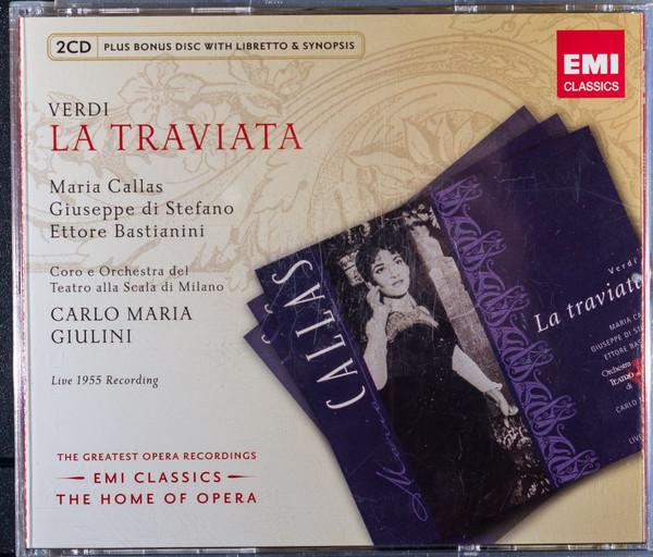Giuseppe Verdi, Maria Callas, Giuseppe di Stefano, Carlo Maria Giulini, Orchestra Del Teatro Alla Scala, Coro Del Teatro Alla Scala, Ettore Bastianini - La Traviata