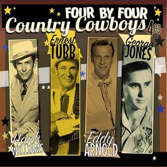 Hank Williams, Ernest Tubb, Eddy Arnold, George Jones  - Four By Four - Country Cowboys
