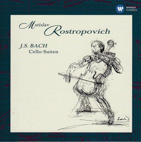 Johann Sebastian Bach, Mstislav Rostropovich - Cello-Suiten = Cello Suites =  Suites Pour Violoncelle