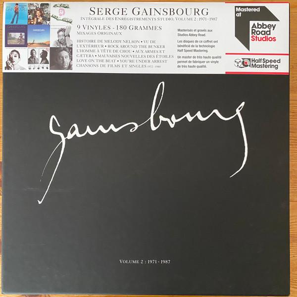 Serge Gainsbourg - Intégrale Des Enregistrements Studio, Volume 2 : 1971-1987