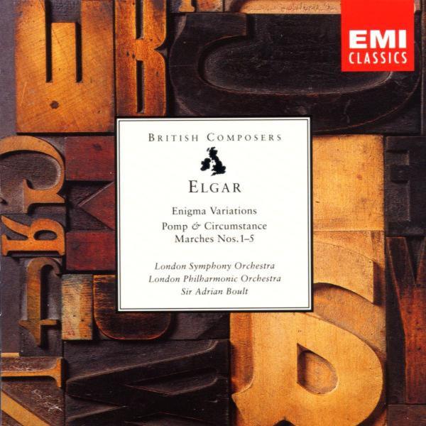 Sir Edward Elgar, The London Symphony Orchestra, The London Philharmonic Orchestra, Sir Adrian Boult - Enigma Variations • Pomp & Circumstance Marches Nos.1–5
