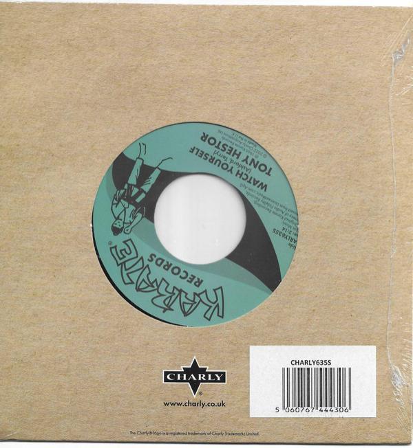 Tony Hester - Watch Yourself / Instrumental