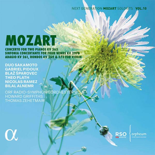 Wolfgang Amadeus Mozart, Gabriel Pidoux, Blaz Sparovec, Theo Plath, Nicolas Ramez, ORF Radio-Symphonieorchester Wien, Howard Griffiths, Thomas Zehetmair - Concerto For Two Pianos KV 365 / Sinfonia Concertante For Four Winds KV 297b / Adagio KV 261, Rondos KV 269 & 373 For Violin